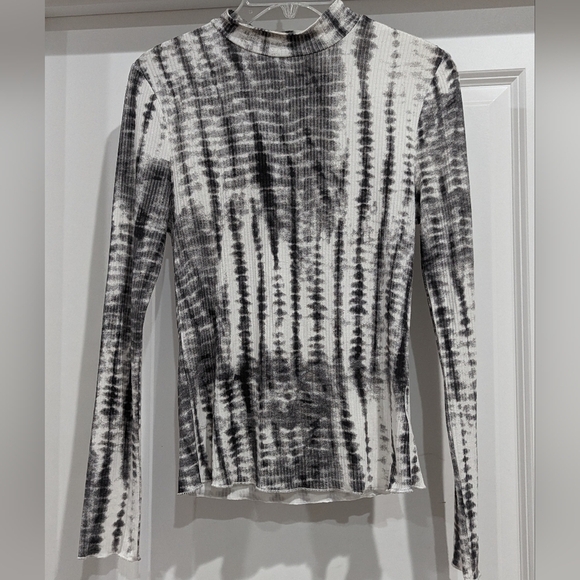 Rebellious One Long Sleeve Form Fitted Top, size small - Picture 2 of 5